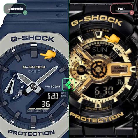 where to buy fake g shock watches|g shock counterfeit vs real.